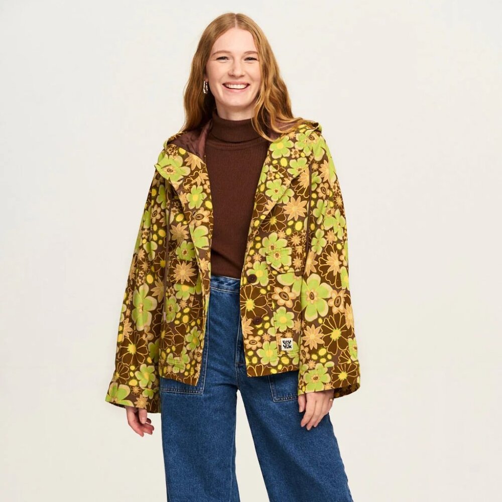 Lucy & Yak Jax Jacket: ORGANIC COTTON - Jude / S (UK 8-10)